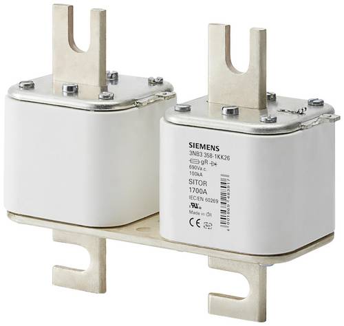 Siemens 3NB33571KK26 Sicherungseinsatz Sicherungsgröße = 2 x 3 1600 A 690 V 1 St.