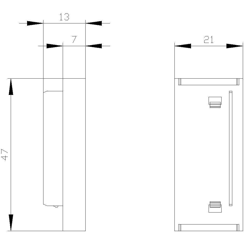 Siemens 3RK1908-1DA00-2BP0 3RK19081DA002BP0 Berührungsschutz