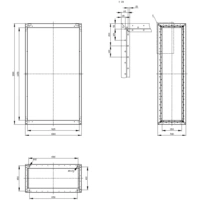 Siemens 8MF1805-2GS30 8MF18052GS30 Gerüst (L x B x H) 500 x 1000 x 1800mm Stahl 1St. Siemens 8MF1805-2GS30 8MF18052GS30 Gerüst (L x B x H) 500 x 1000 x 1800mm Stahl 1St.