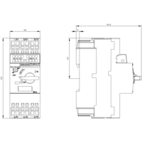 Siemens 3RV2021-1FA25 Leistungsschalter 1 St. Einstellbereich (Strom): 3.5 - 5A Schaltspannung (max.): 690 V/AC (B x H x T) 45 Siemens 3RV2021-1FA25 Leistungsschalter 1 St. Einstellbereich (Strom): 3.5 - 5A Schaltspannung (max.): 690 V/AC (B x H x T) 45