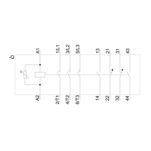 Siemens 3RT1054-1AT36 Leistungsschütz 3 Schließer 1000 V/AC 1St. Siemens 3RT1054-1AT36 Leistungsschütz 3 Schließer 1000 V/AC 1St.
