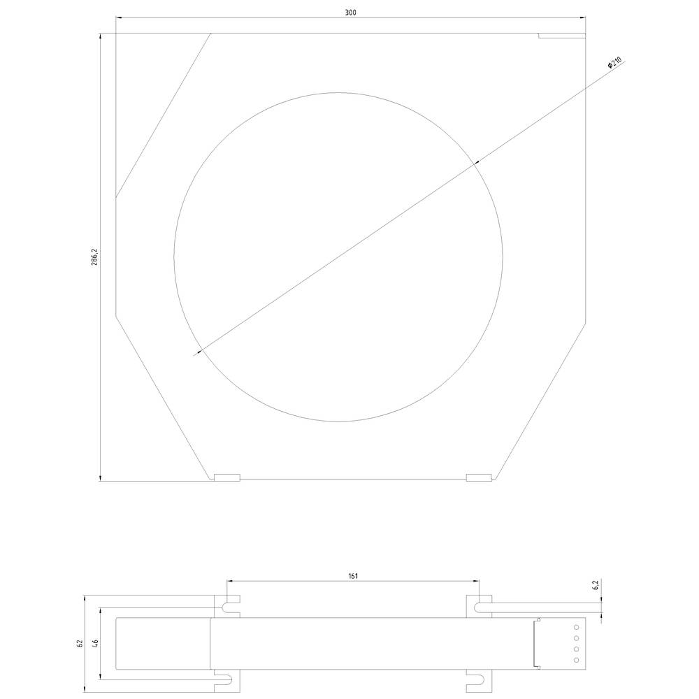 Siemens 3UL2307-1A 3UL23071A Differenzstromwandler Leiterdurchführung Ø:210mm Schraubbefestigung 1St.