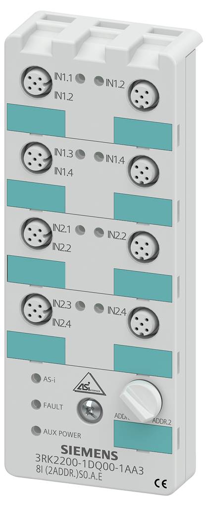 Siemens 3RK2200-1DQ00-1AA3 SPS-E/A-Modul 24 V/DC