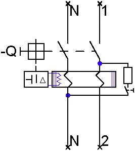 Siemens 5SV36148KL 5SV3614-8KL FI-Schutzschalter A 40A 0.3A 230V