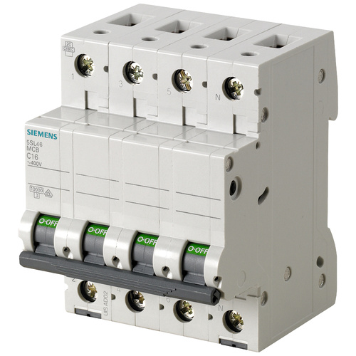 Siemens 5SL46157 5SL4615-7 Leitungsschutzschalter 1.6 A 400 V
