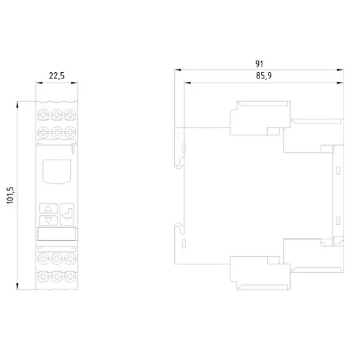 Siemens 3UG4825-1CA40 Überwachungsrelais Siemens 3UG4825-1CA40 Überwachungsrelais