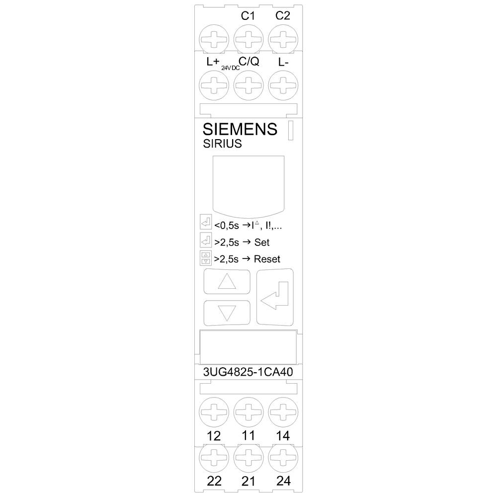 Siemens 3UG4825-1CA40 Überwachungsrelais