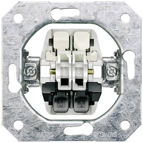 Siemens Schalterprogramm Jalousie-Schalter Delta 5TA21540KK 10 St.
