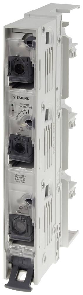 Siemens 5SG72341 Lasttrennschalter Sicherungsgröße = D02 63A 400V 1St.