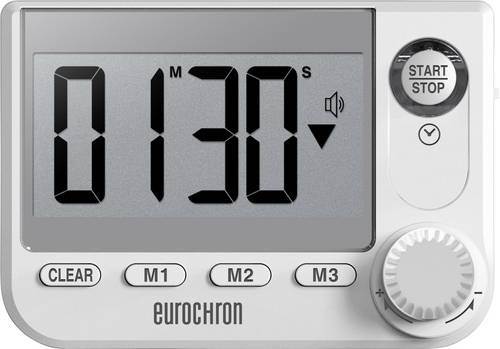Eurochron EDT 8001 Timer Weiß digital