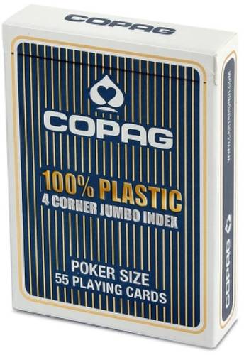 ASS COPAG® Plastik Poker Jumbo Index blau 22564059