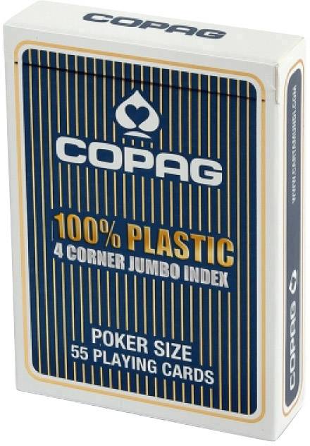 ASS COPAG® Plastik Poker Jumbo Index blau 22564059