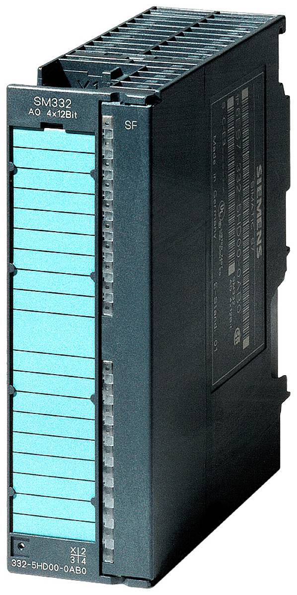 Siemens 6ES7332-8TF01-0AB0 6ES73328TF010AB0 SPS-Analogausgangsmodul 24 V/DC