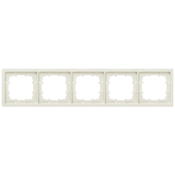 Siemens Schalterprogramm 5fach Rahmen Delta Metallic 5TG13251 1 St. Siemens Schalterprogramm 5fach Rahmen Delta Metallic 5TG13251 1 St.