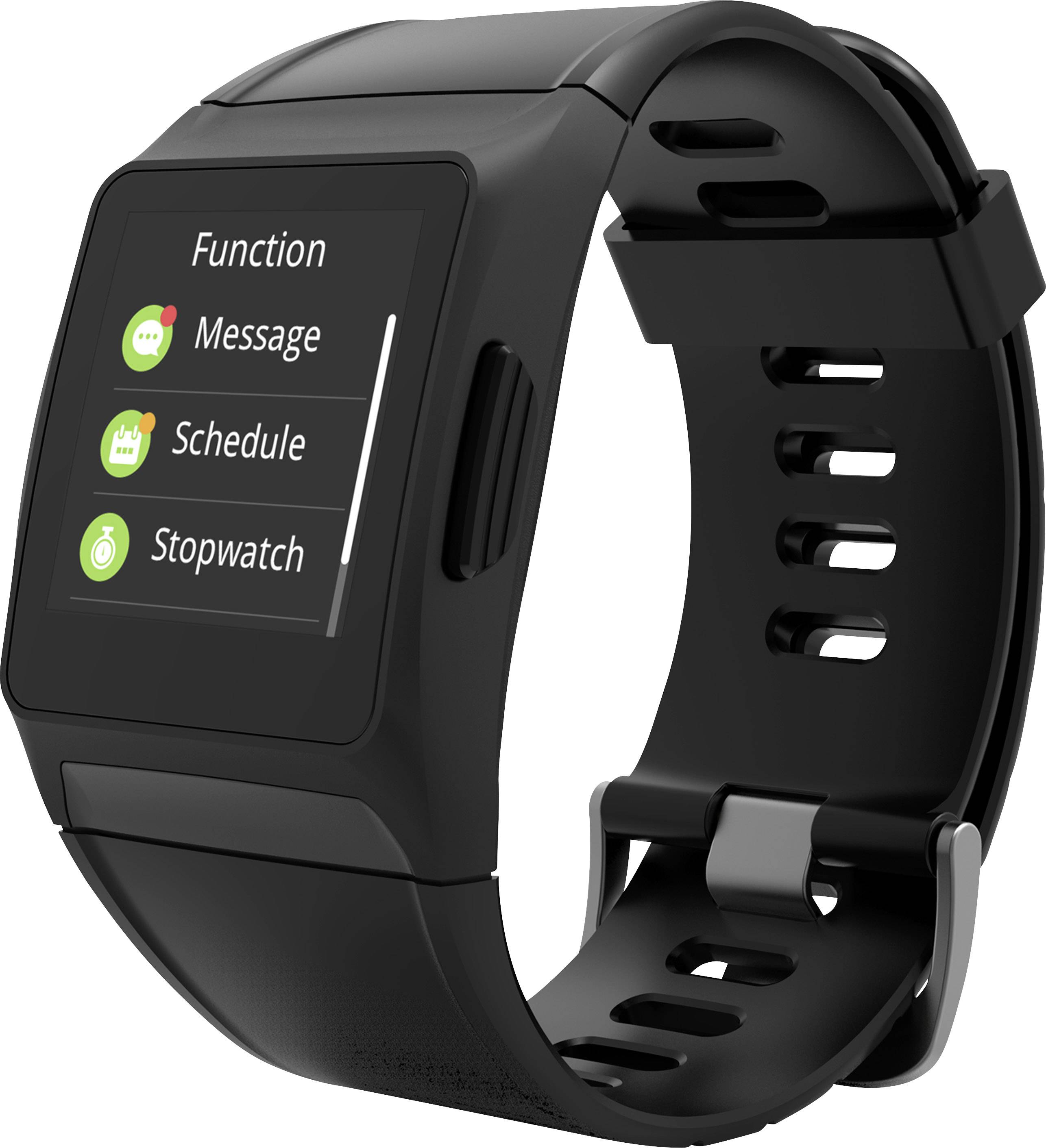 swisstone SW 700 Pro Fitness-Tracker Schwarz