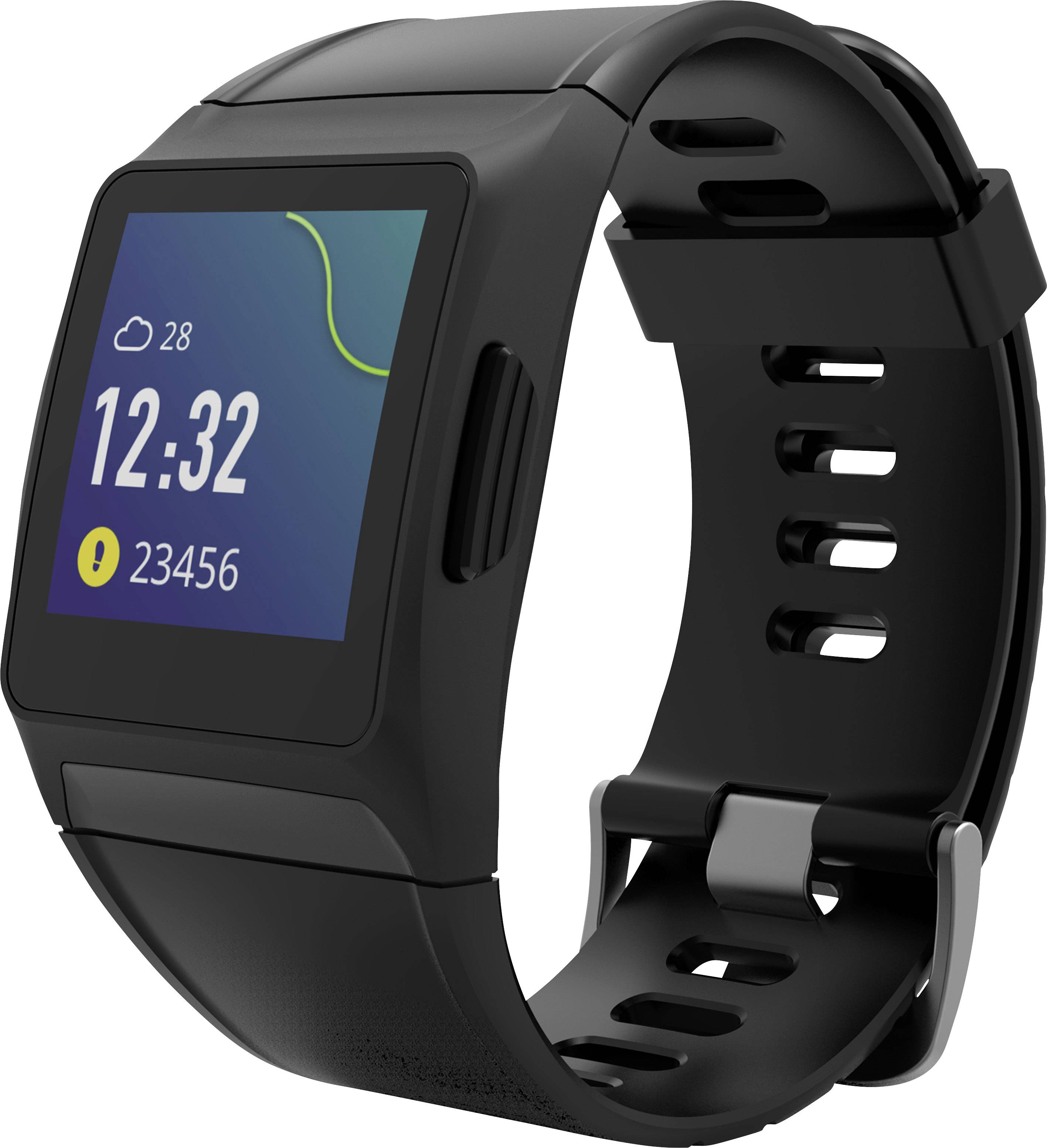 swisstone SW 700 Pro Fitness-Tracker Schwarz