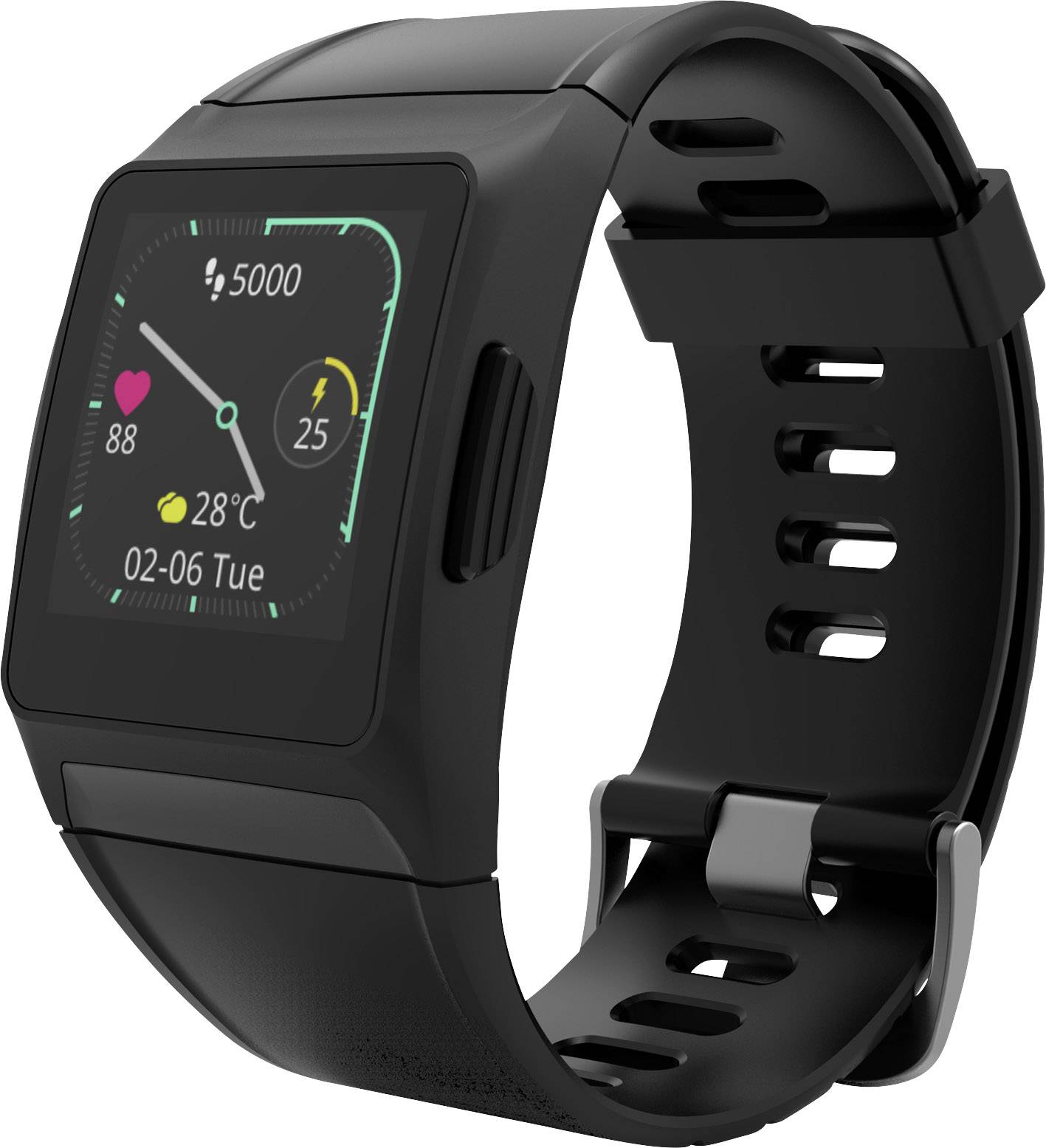 swisstone SW 700 Pro Fitness-Tracker Schwarz