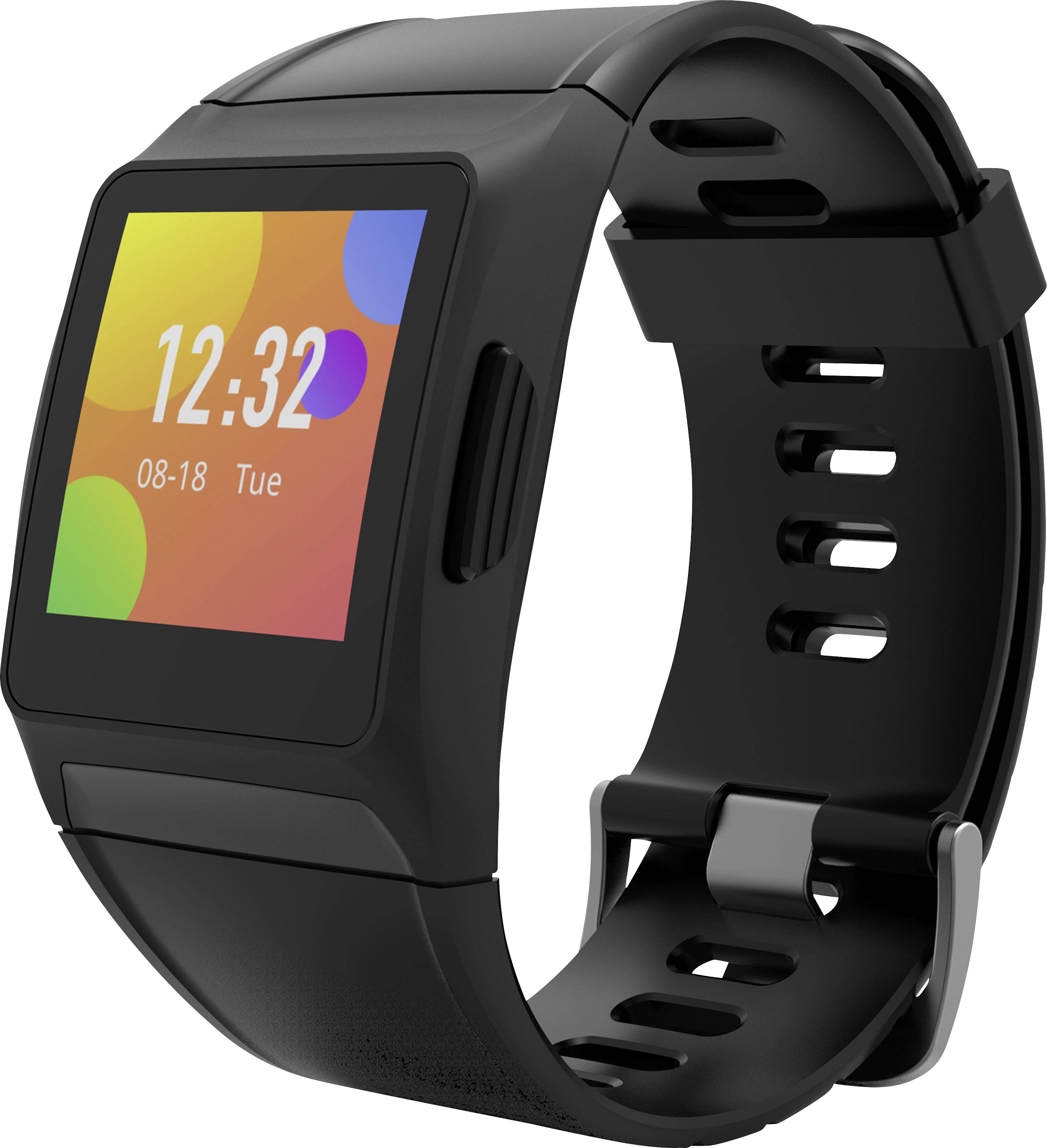 swisstone SW 700 Pro Fitness-Tracker Schwarz