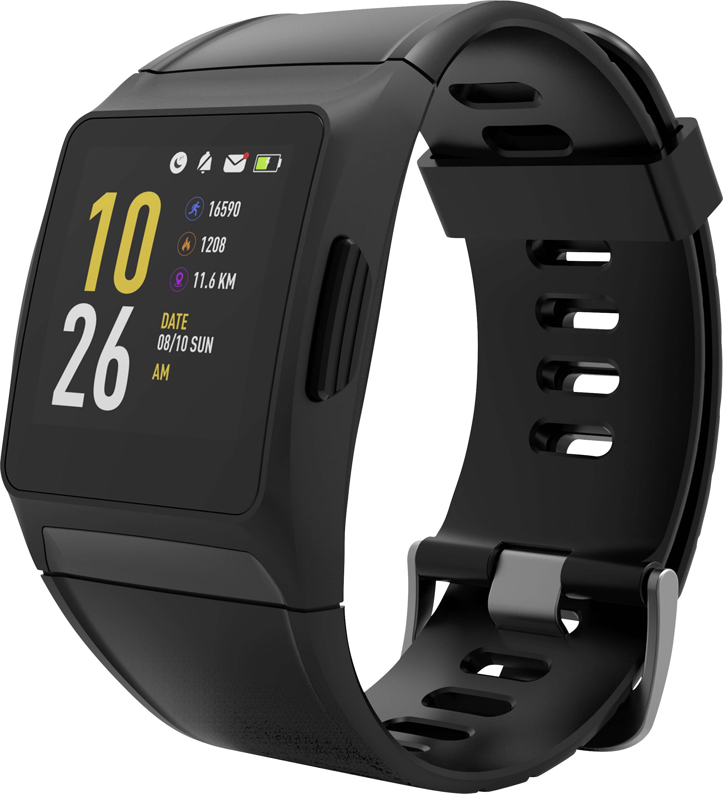 swisstone SW 700 Pro Fitness-Tracker Schwarz