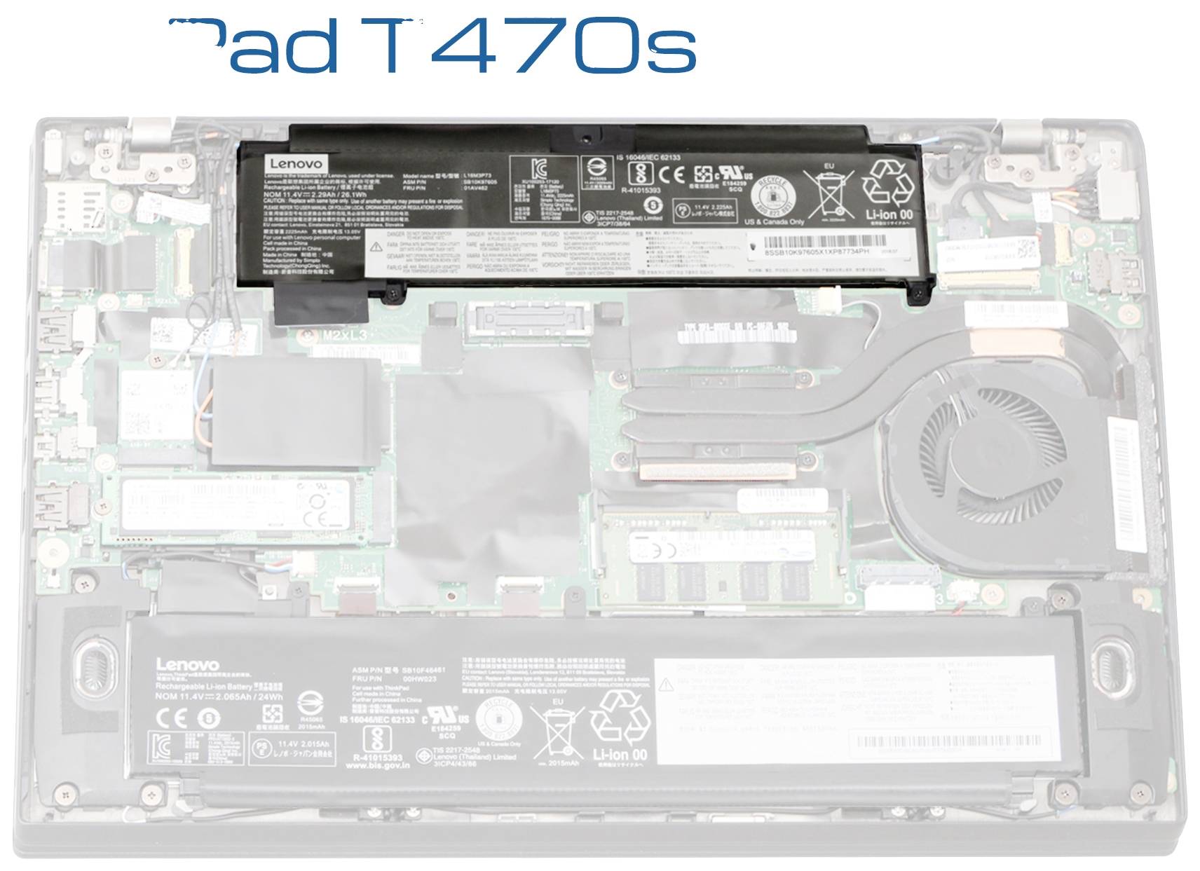 Lenovo Notebook-Akku 01AV406 11.4 V 2200 mAh Lenovo