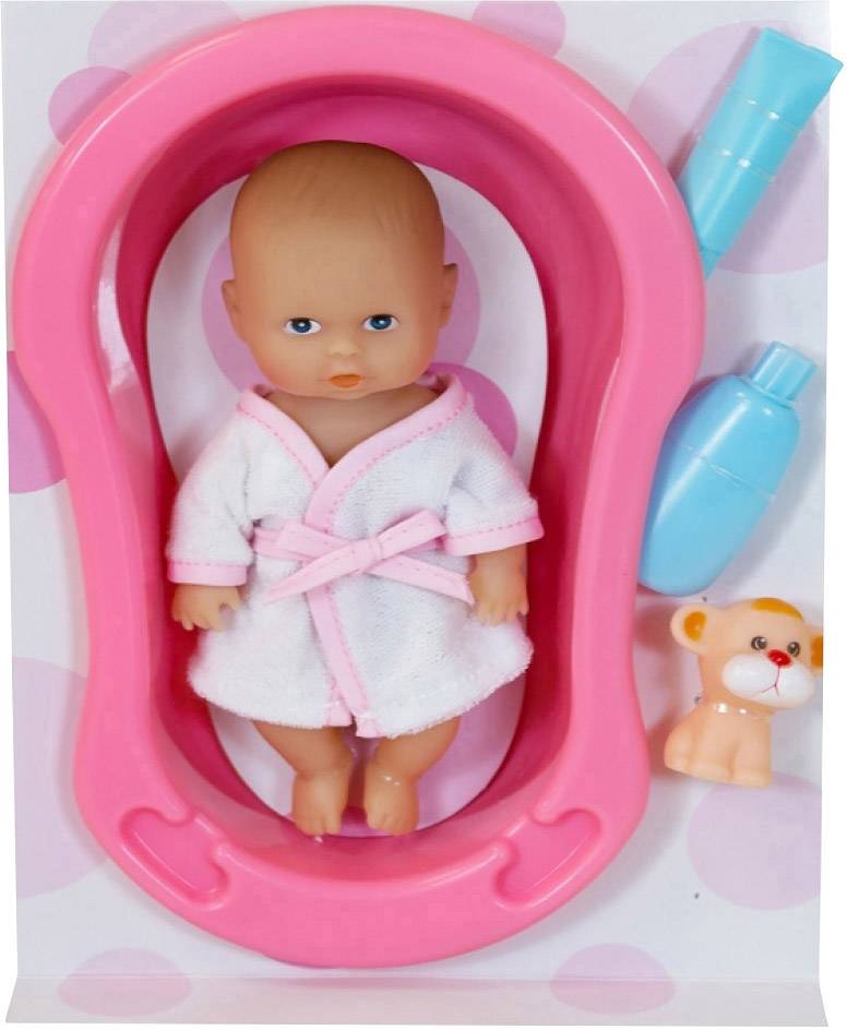 Amia Badepuppe in Wanne, mit Zubehör 0050305040