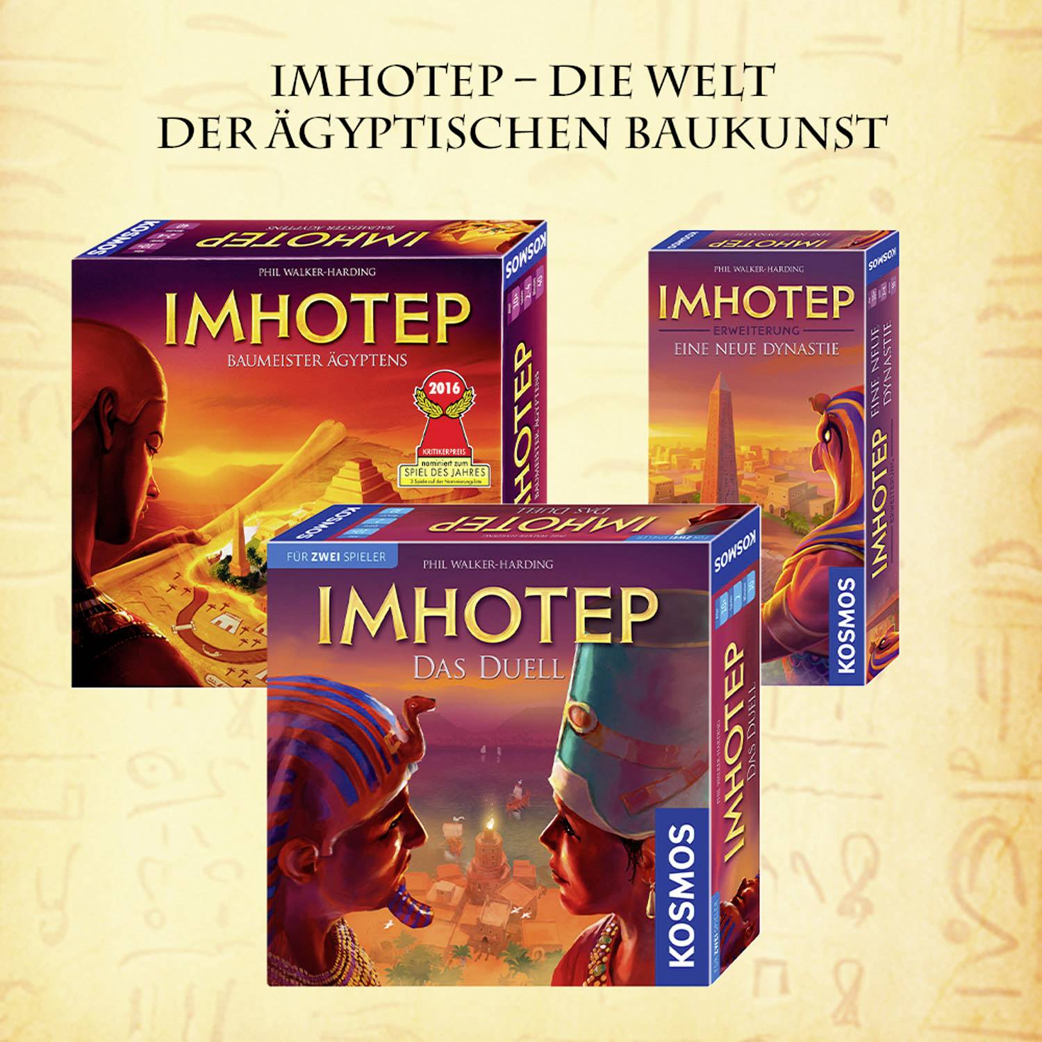 Kosmos Imhotep - Das Duell 694272 Anzahl Spieler (max.): 2