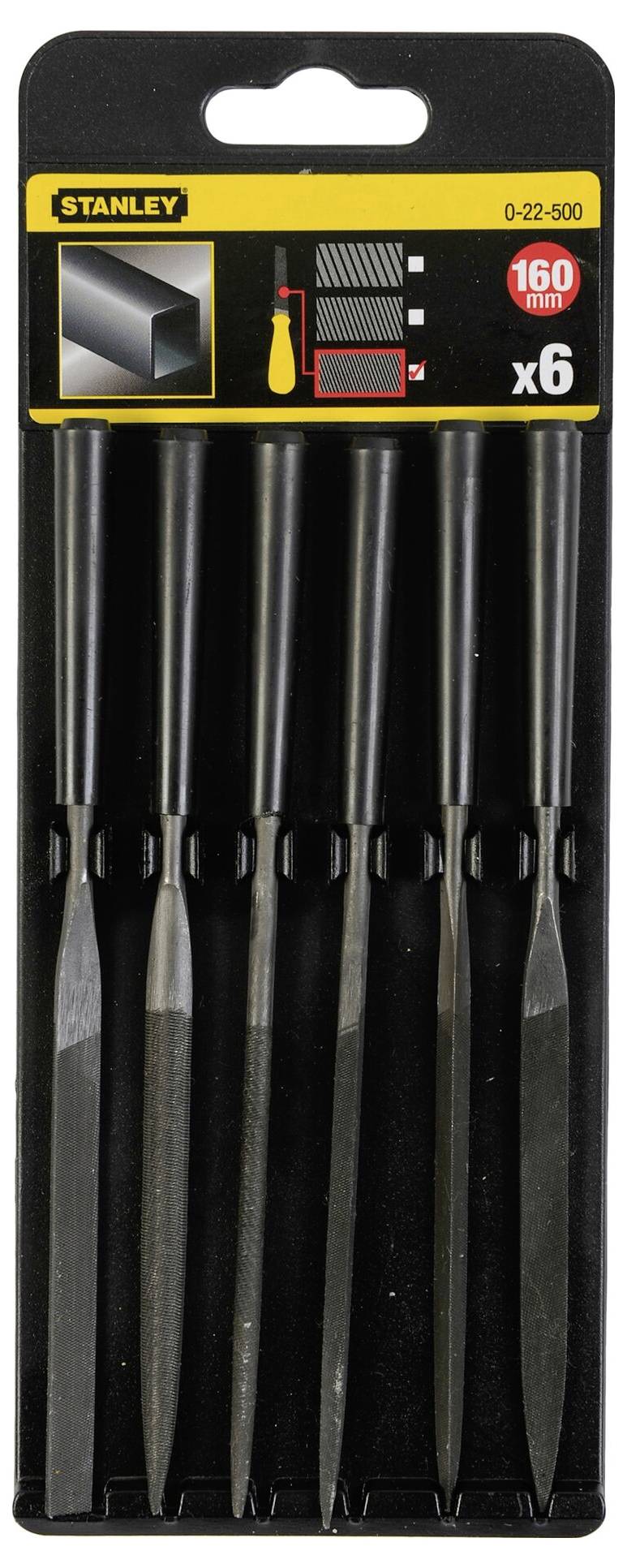 STANLEY 0-22-500 Nadelfeilen-Satz 6-tlg 1St.