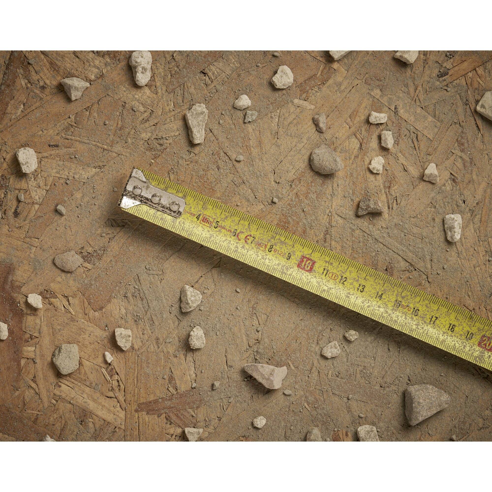 Taschenrollbandmaß L.8m B.25mm mm/cm EG II Kapsel Festst.SB STANLEY