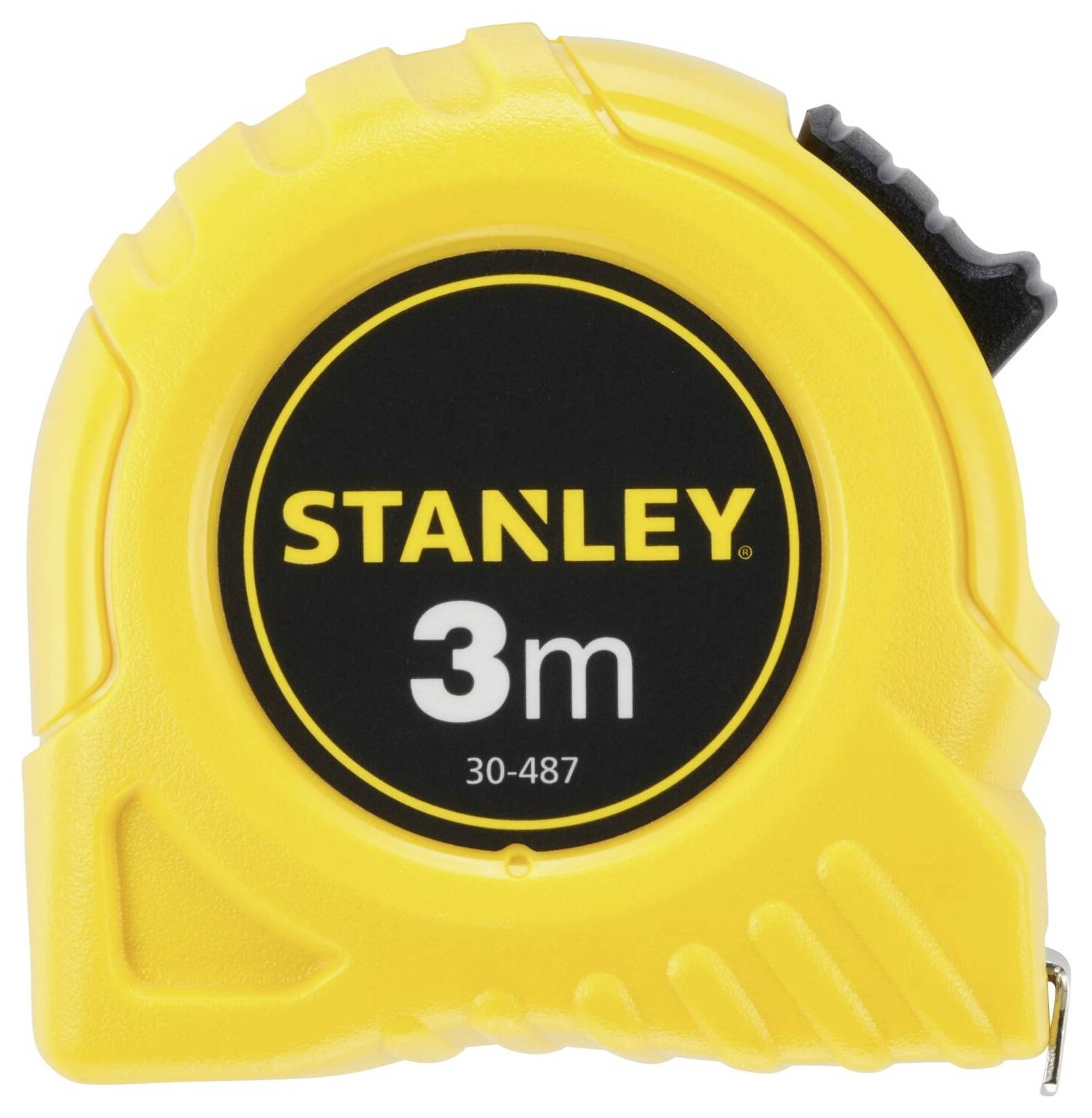 Taschenrollbandmaß L.3m B.12,7mm mm/cm EG II Ku.Festst.SB STANLEY