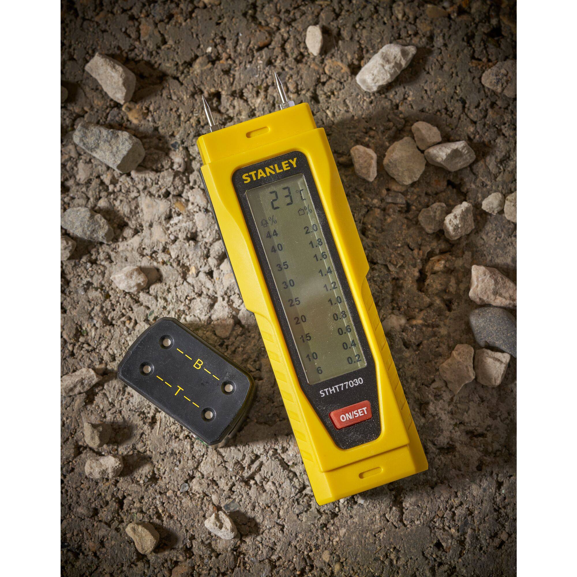 STANLEY Materialfeuchtemessgerät Messbereich Holzfeuchtigkeit (Bereich) 6 bis 44 %