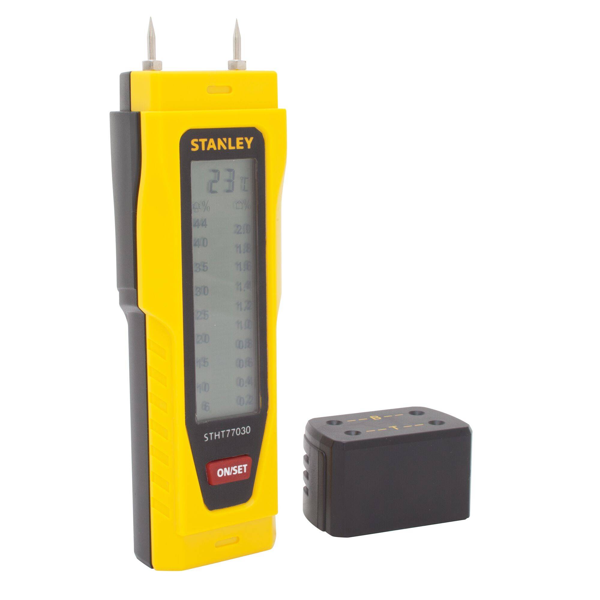 STANLEY Materialfeuchtemessgerät Messbereich Holzfeuchtigkeit (Bereich) 6 bis 44 %