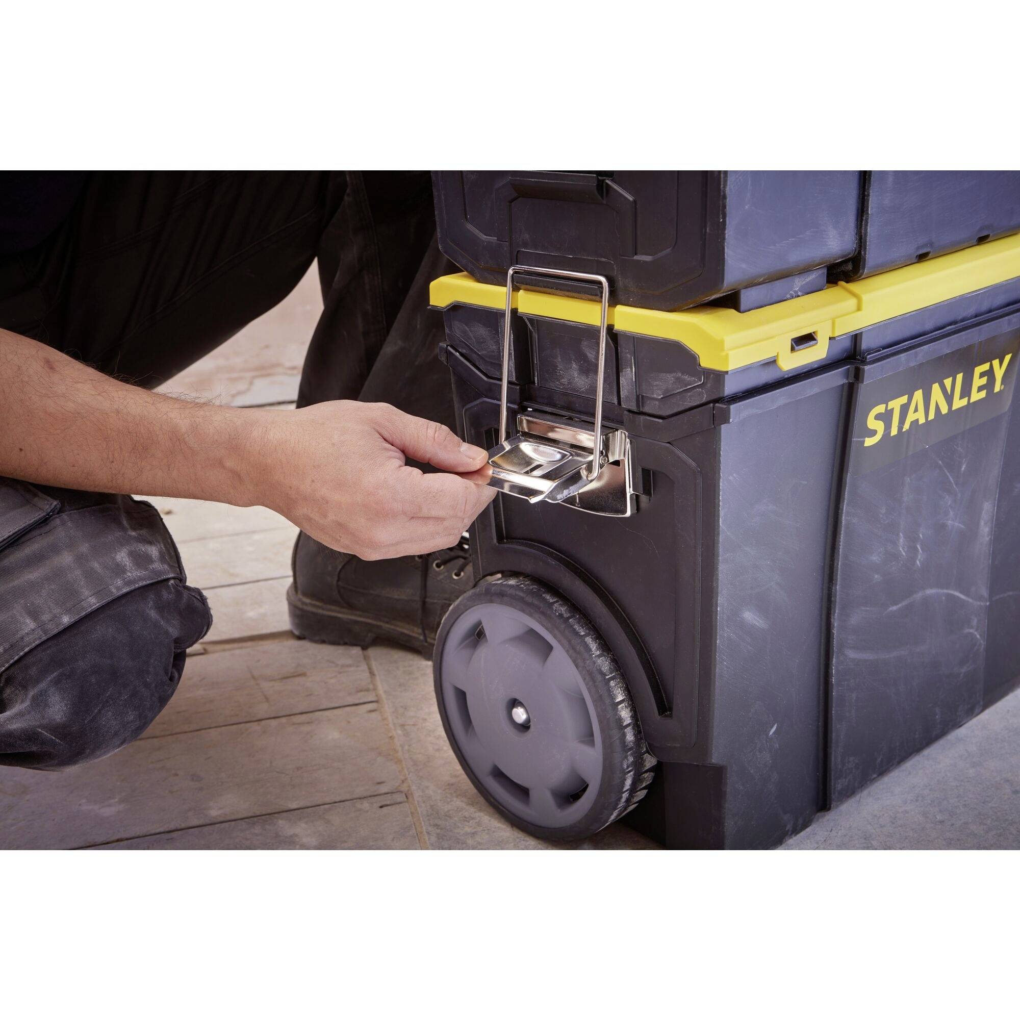 STANLEY 1-70-326 Werkzeugbox Kunststoff Schwarz, Gelb