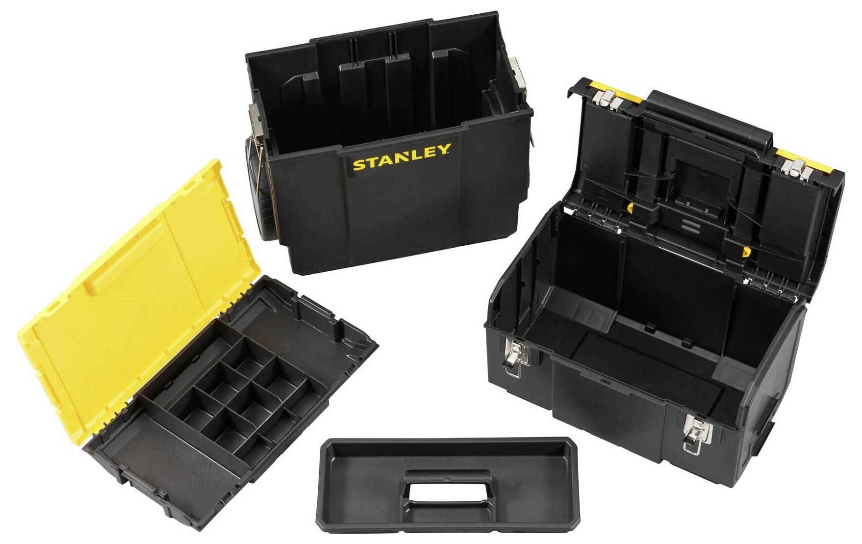 STANLEY 1-70-326 Werkzeugbox Kunststoff Schwarz, Gelb