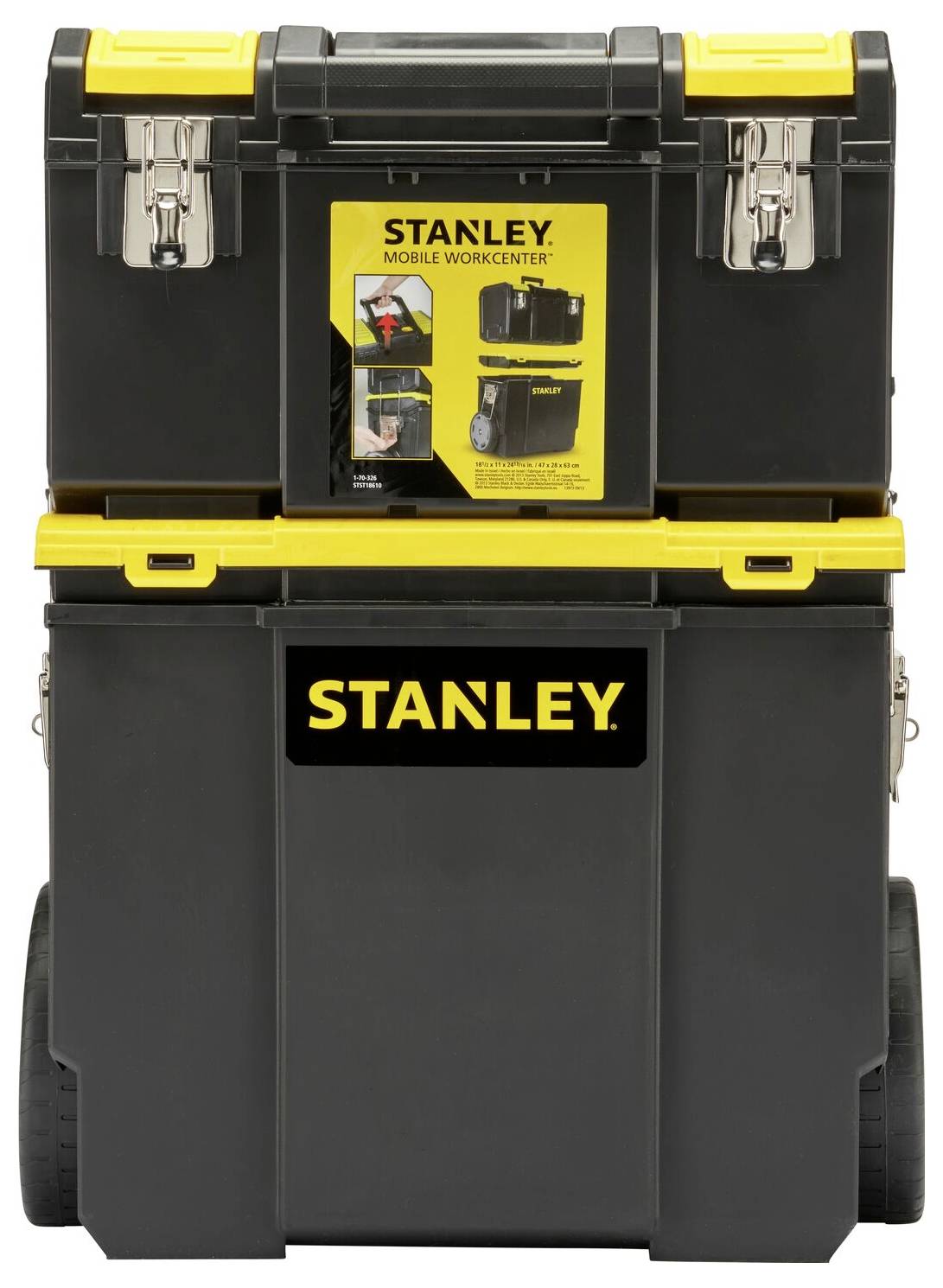 STANLEY 1-70-326 Werkzeugbox Kunststoff Schwarz, Gelb