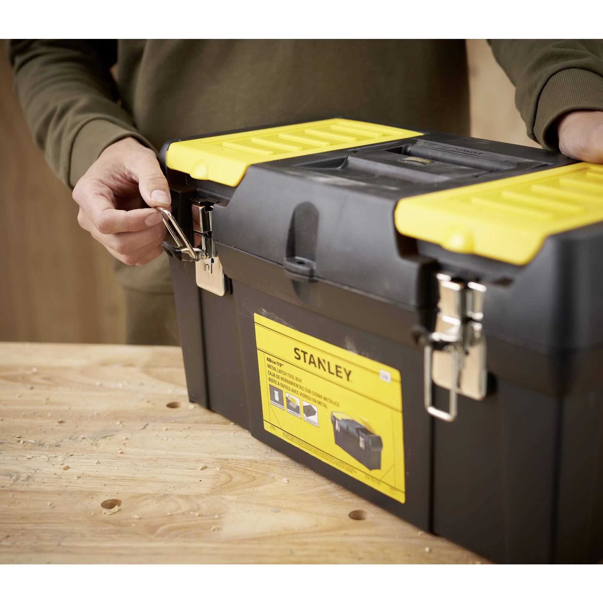 STANLEY 1-92-066 Werkzeugbox Schwarz, Gelb