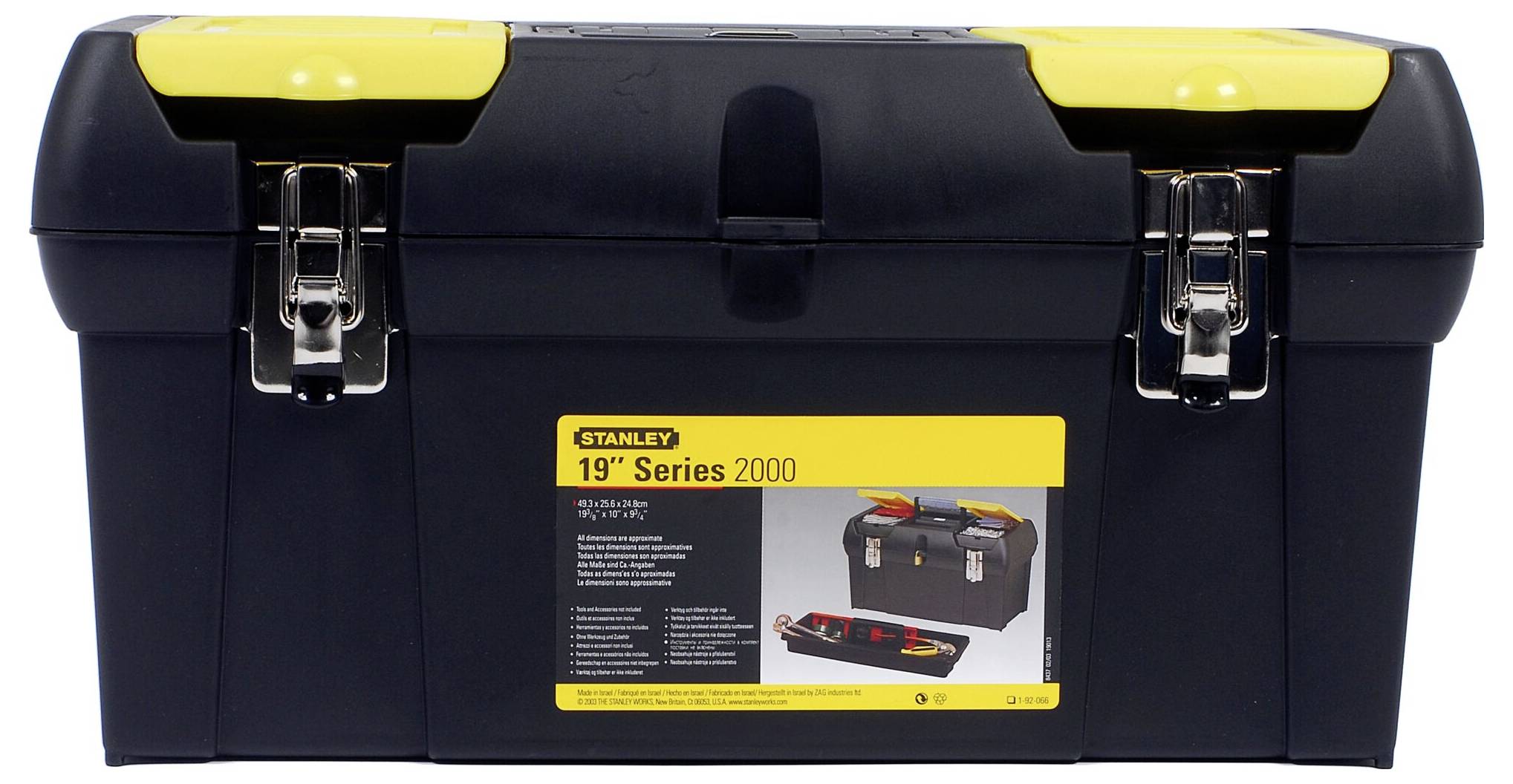 STANLEY 1-92-066 Werkzeugbox Schwarz, Gelb