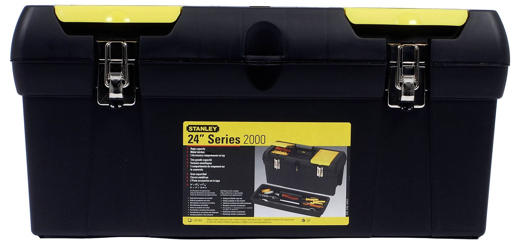 STANLEY 1-92-067 Werkzeugbox Schwarz, Gelb