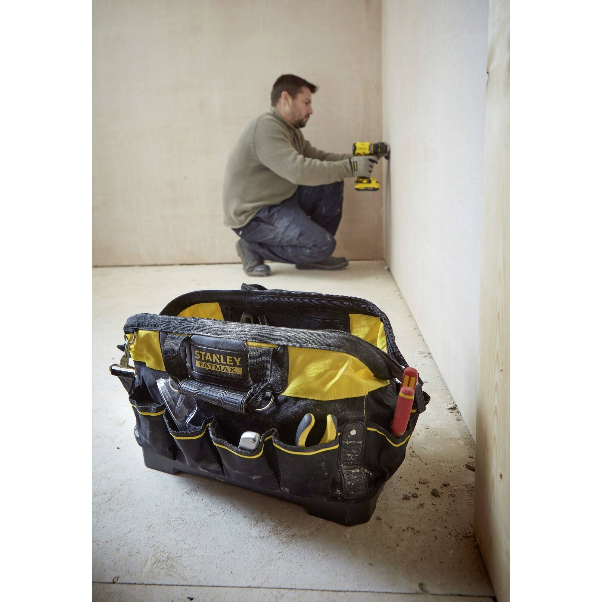 STANLEY 1-93-950 Werkzeugtasche unbestückt (B x H x T) 26 x 10 x 49cm