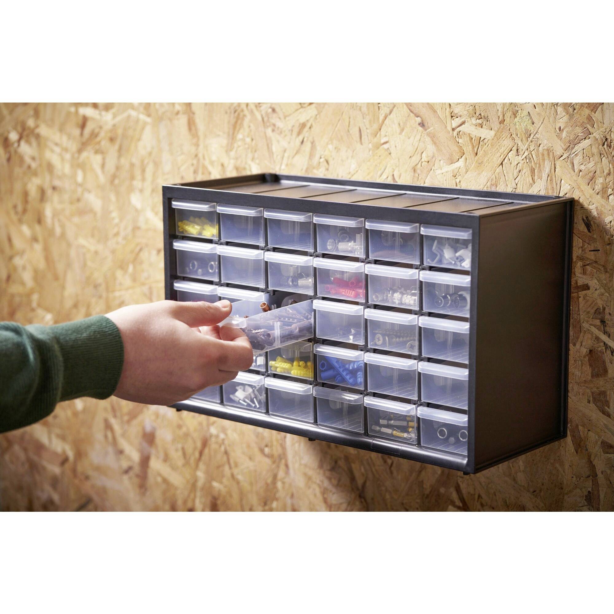 STANLEY Sortimentskasten (L x B x H) 36.5 x 15.5 x 22.5cm Anzahl Fächer: 30 Inhalt 1St.