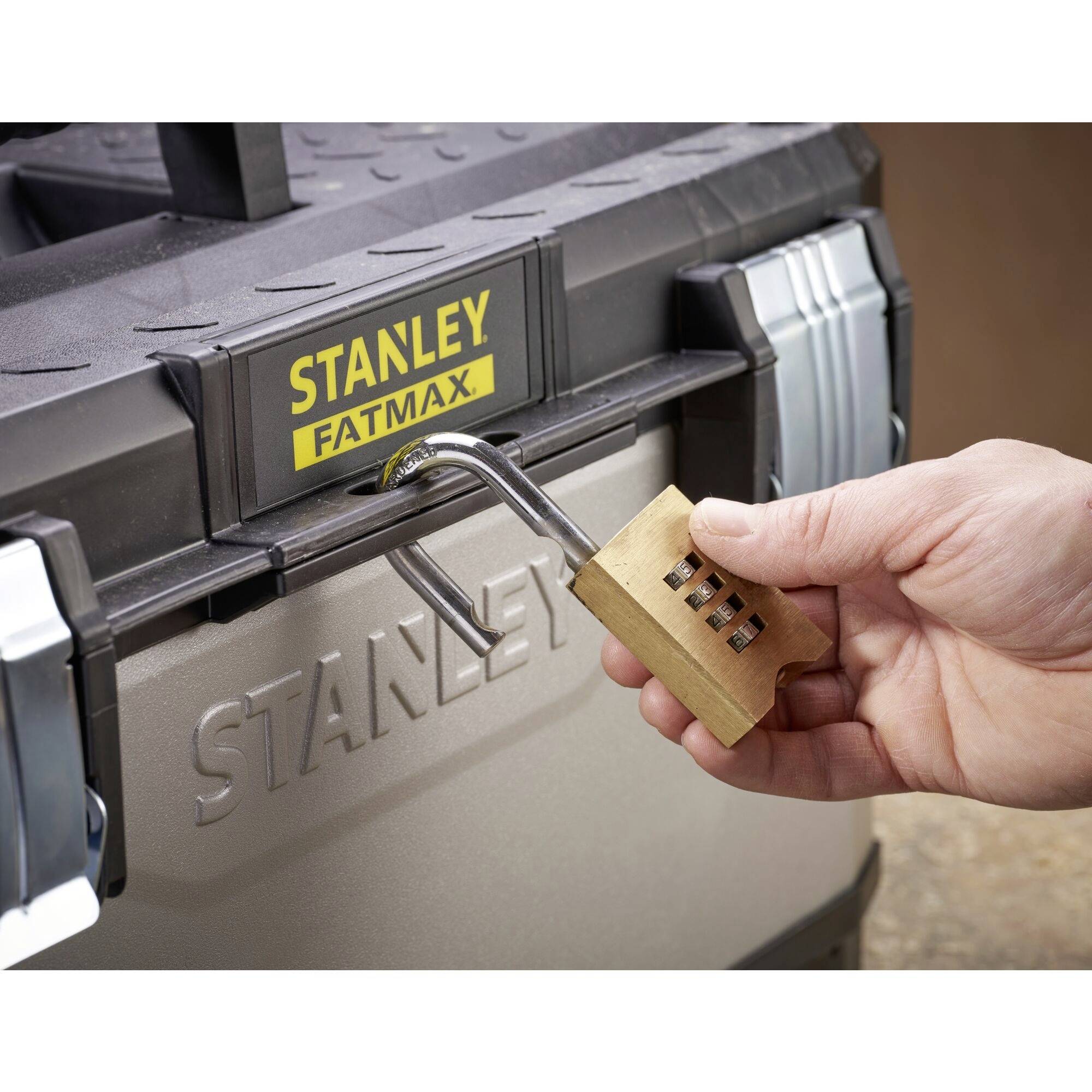 STANLEY 1-95-616 Werkzeugbox Schwarz, Silber