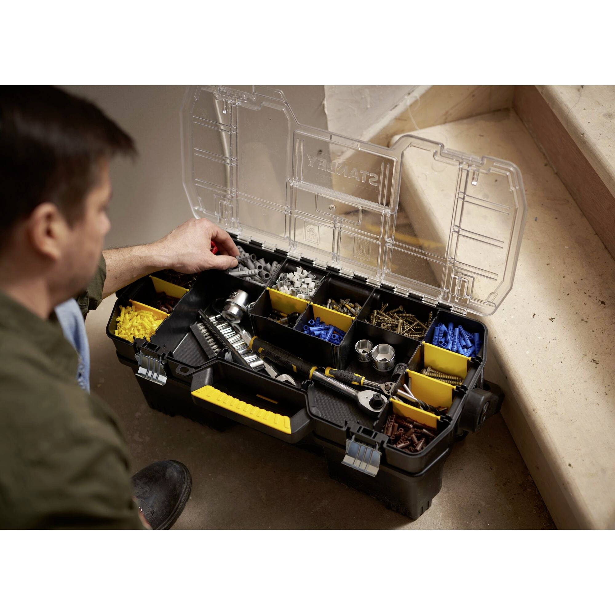 STANLEY 1-97-514 Werkzeugkoffer unbestückt (B x H x T) 32.3 x 25.1 x 67cm