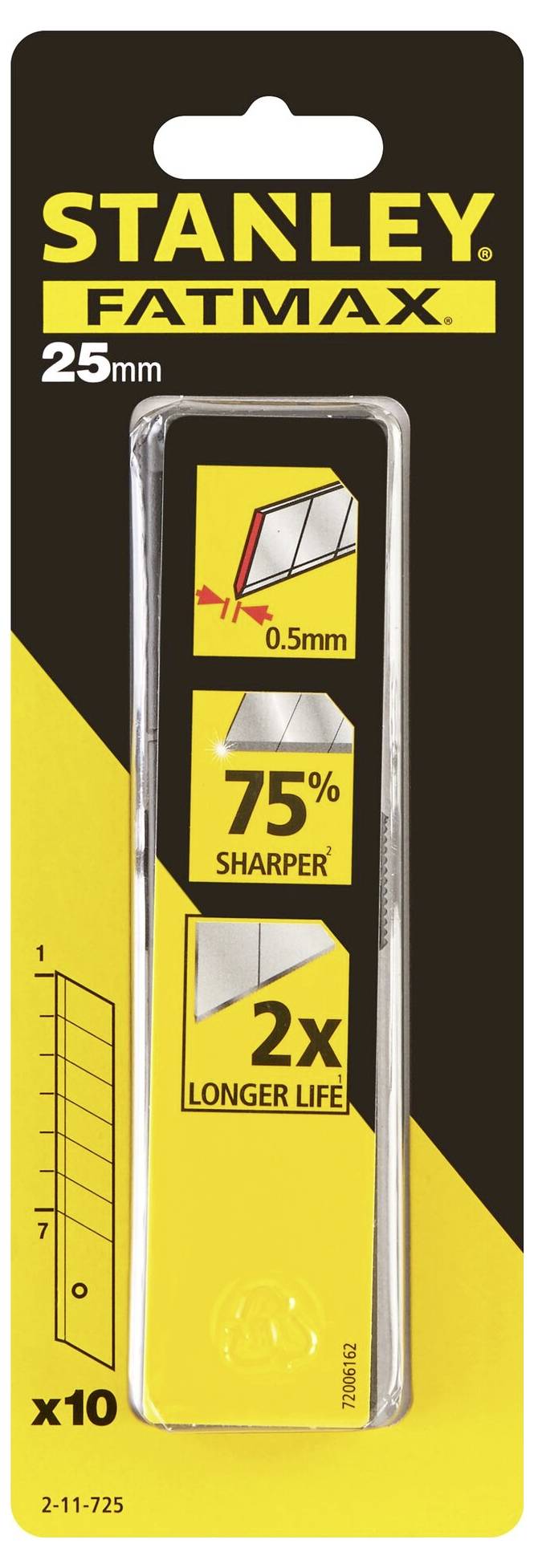 STANLEY 2-11-725 Abbrechklinge 25mm 1St.