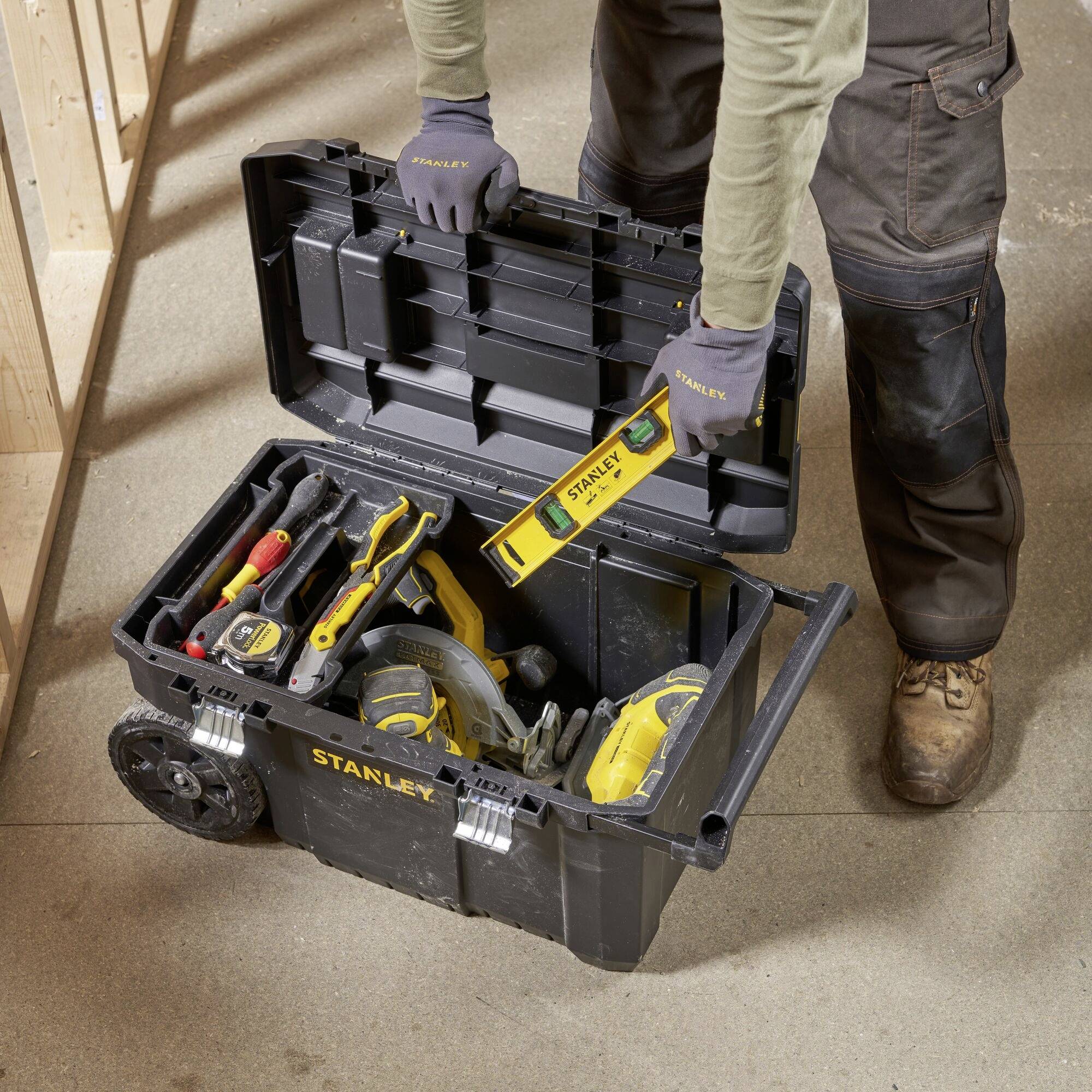 STANLEY STST1-80150 Werkzeugbox Schwarz