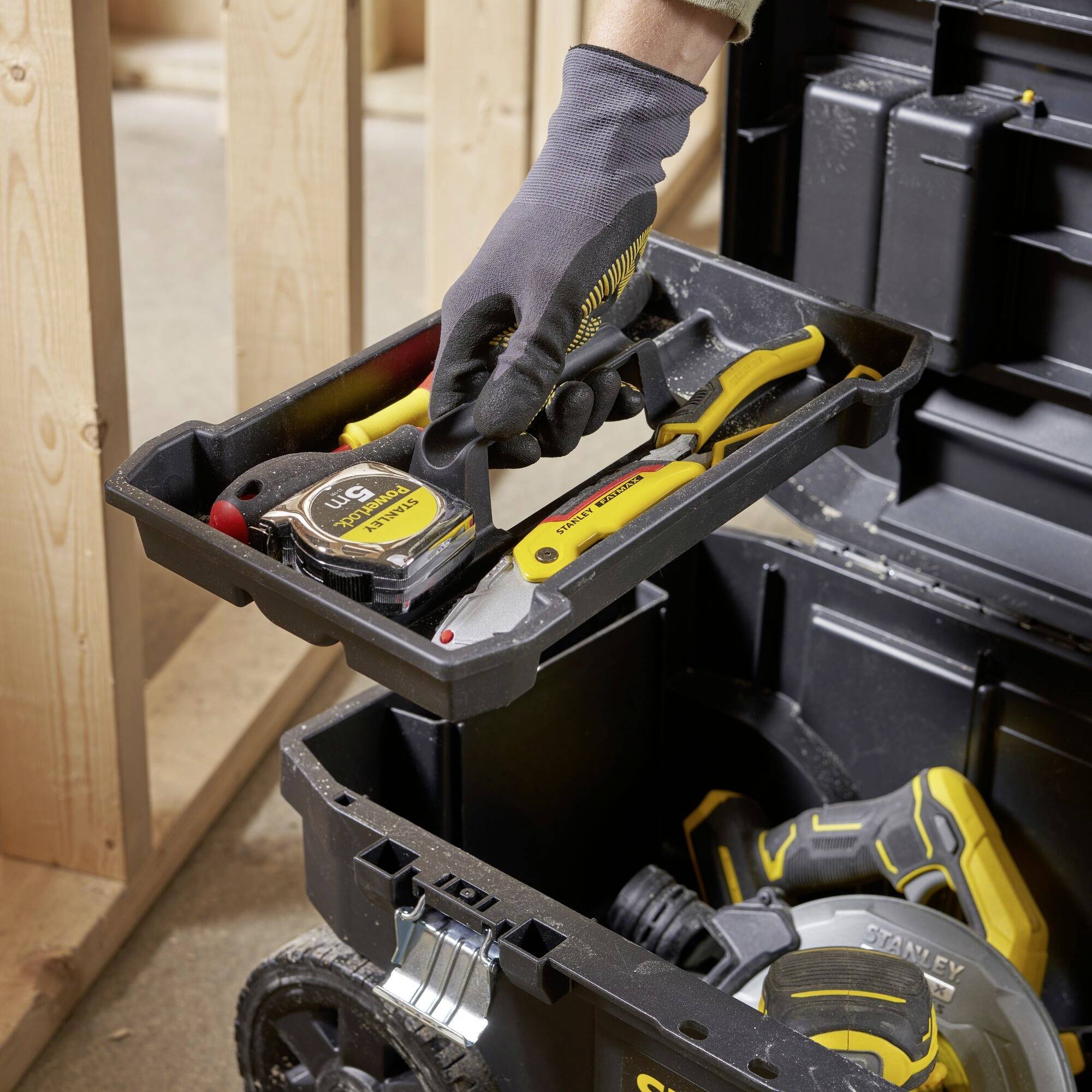 STANLEY STST1-80150 Werkzeugbox Schwarz