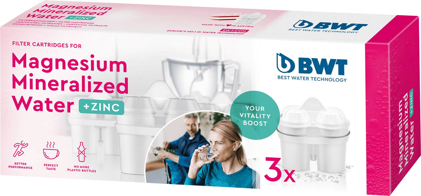 BWT Magnesium Mineralized Water + ZINC 814453 Filterkartusche Transparent