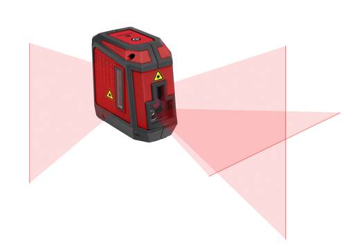 TOOLCRAFT Kreuzlinienlaser Reichweite (max.): 12m