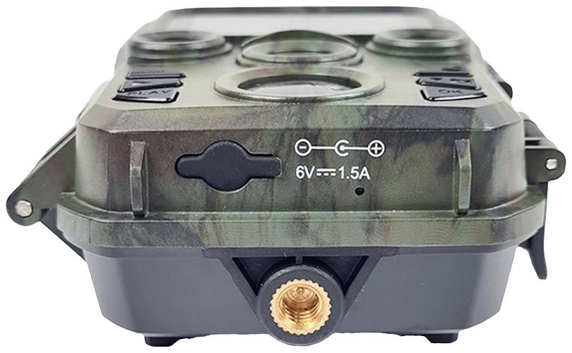 Berger & Schröter Mini Wildkamera 20 Megapixel Black LEDs, Low-Glow-LEDs, Zeitrafferfunktion Camouflage