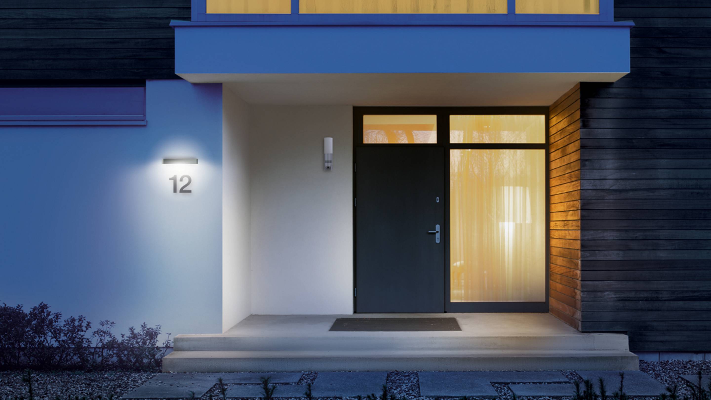 Steinel SOL-O 052676 Solar-Außenwandleuchte 0.07W Warmweiß Silber