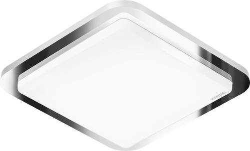 Steinel RS LED D1 052522 LED-Deckenleuchte mit Bewegungsmelder Chrom 9.5W Mit Dämmerungsfunktion, M
