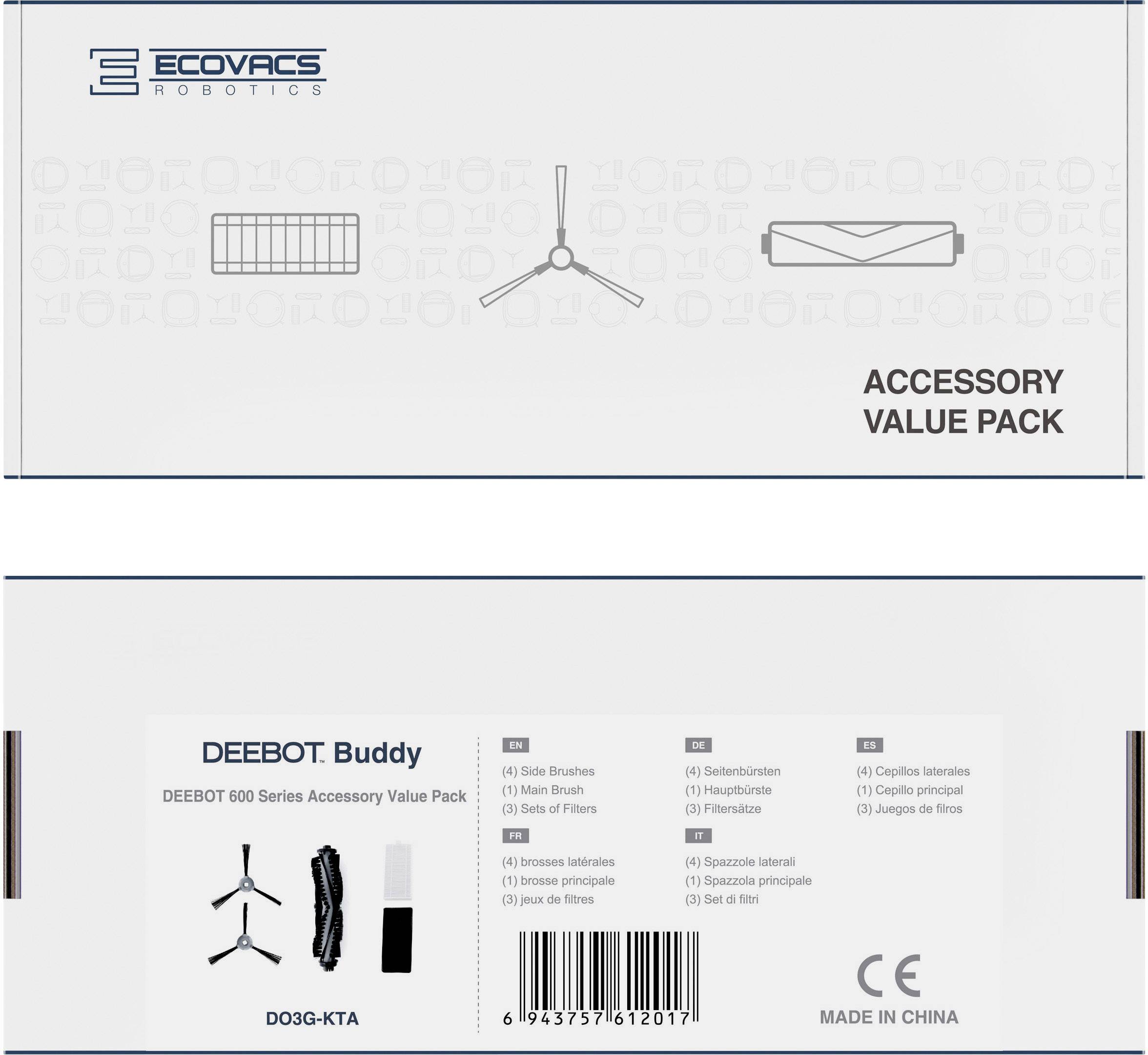 ECOVACS DO3G-KTA Ersatzset 1 Set